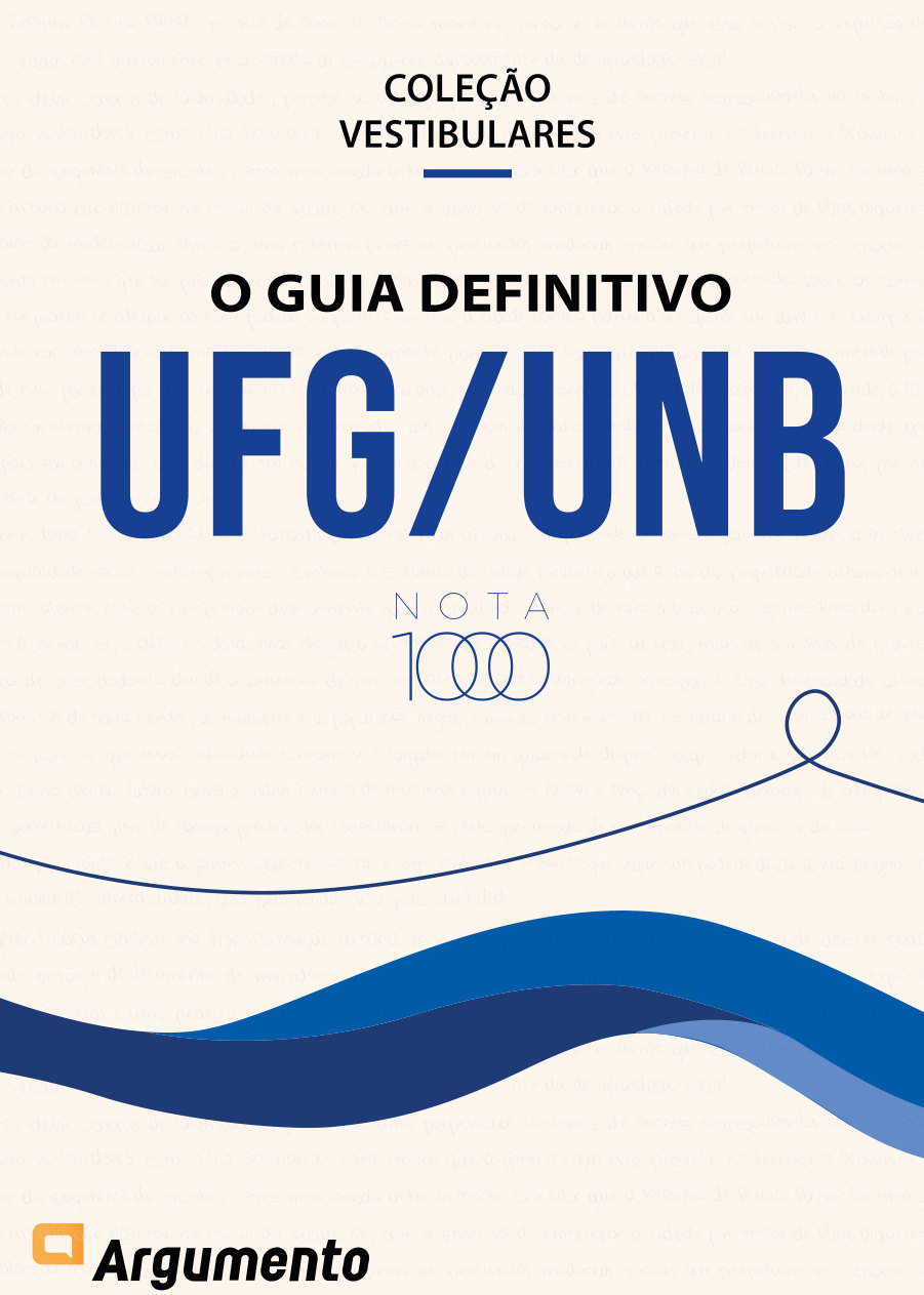 Capa de O Guia Definitivo UFG/UnB, Coleção Vestibulares